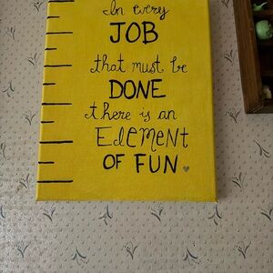 Yellow Inspirational Wall Art